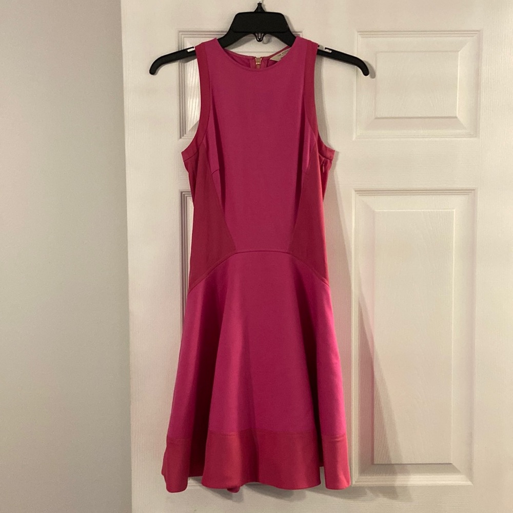 Ted Baker London Dress size 0 excellent condition color pink